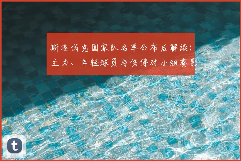 斯洛伐克国家队名单公布后解读：主力、年轻球员与伤停对小组赛影响